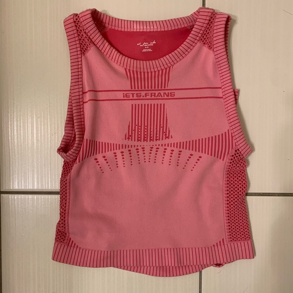 URBAN OUTFITTERS IETS FRANS MESH TOP - Picture 1 of 2